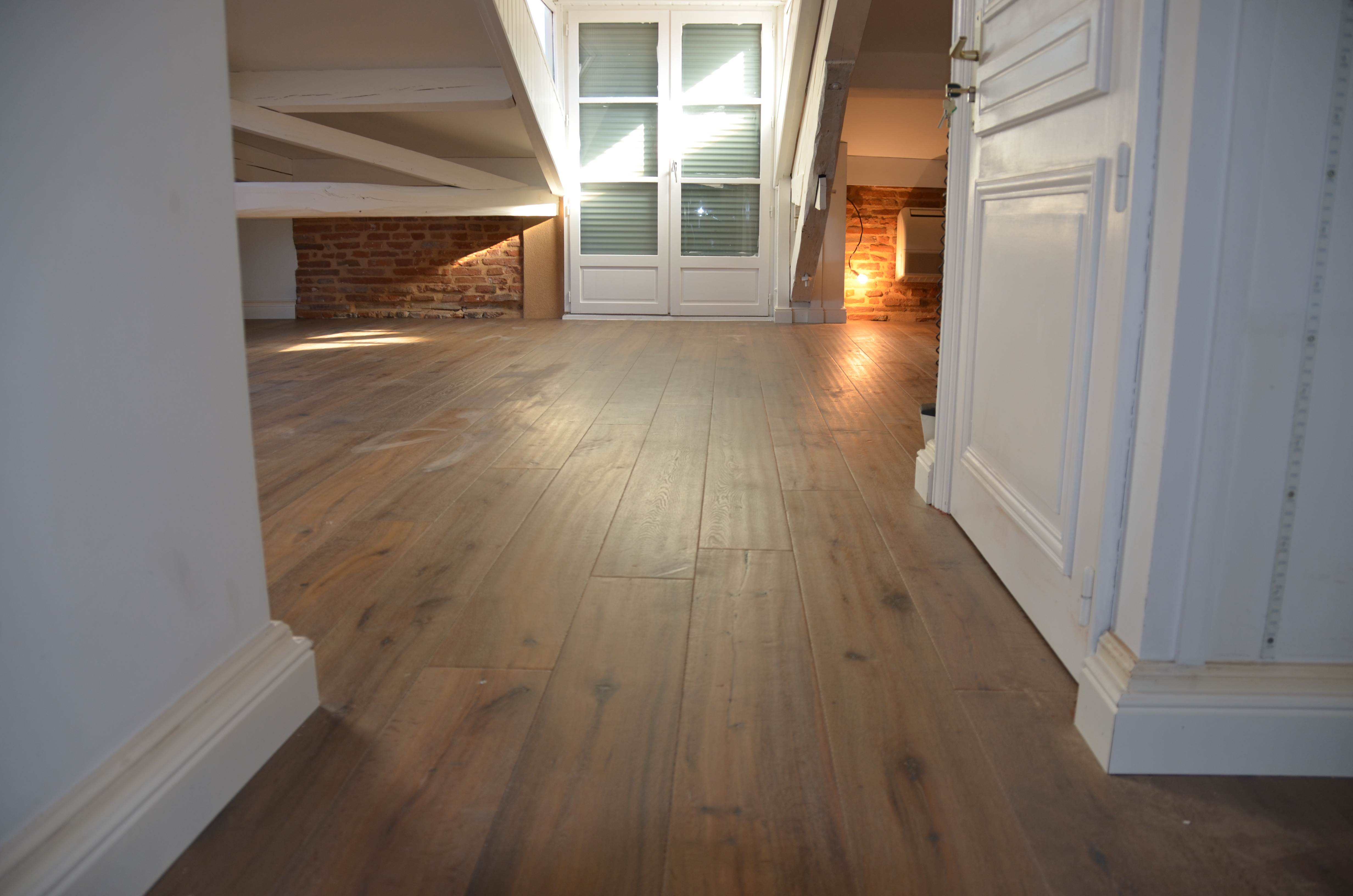 Pose de parquet à Fronton